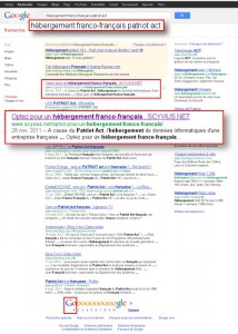 Référencement en premiere page et première position sur google