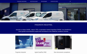 Site web Ducros et Soulet après refonte