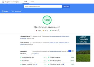 Augmentation de la vitesse d'affichage sur smartphone
